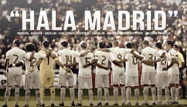 Hala Madrid là gì? Tìm hiểu ý nghĩa bài hát của Real Madrid hala-madrid-la-gi