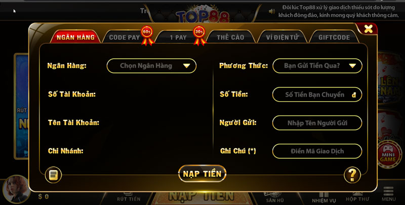 Top88 Club – Cổng game đánh bài đổi thưởng hấp dẫn nhất 2022